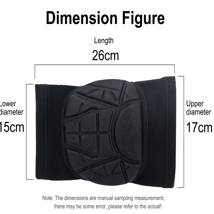 अनुकूलन लोगो मोटो स्पन्ज विरोधी टक्कर घुँडा प्याड