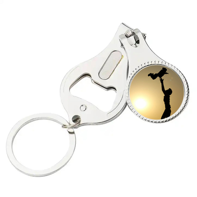 फोल्डेबल ह्यान्ड टो ओपनर किरिङ्ग नेल सिजर नेल कटरहरू