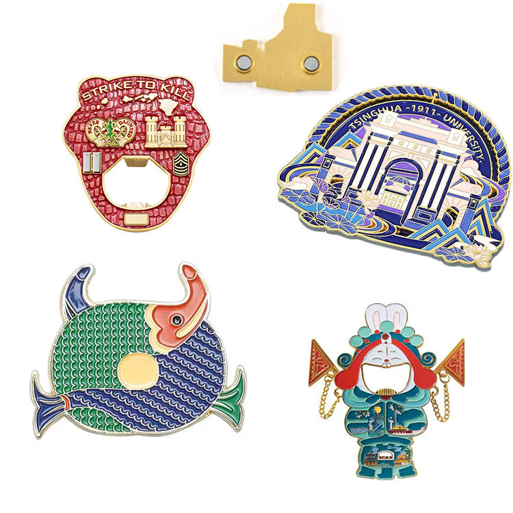 ग्लिटर मेटल फ्रिज म्याग्नेट प्रमोशनल फ्रिज म्याग्नेट