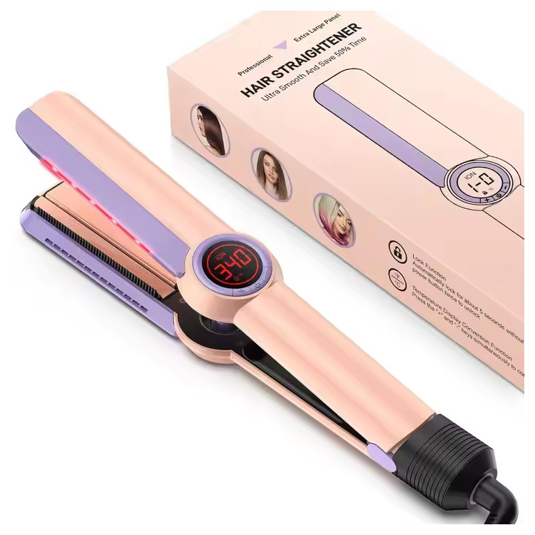 उच्च प्रदर्शन कपाल स्ट्रेटनर चौडा प्लेट फ्ल्याट फलाम