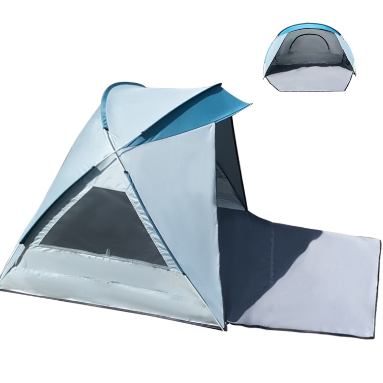 उच्च गुणस्तरको 4-वयस्क फास्ट ओपनिङ ग्ल्याम्पिङ आउटडोर बीच टेन्ट