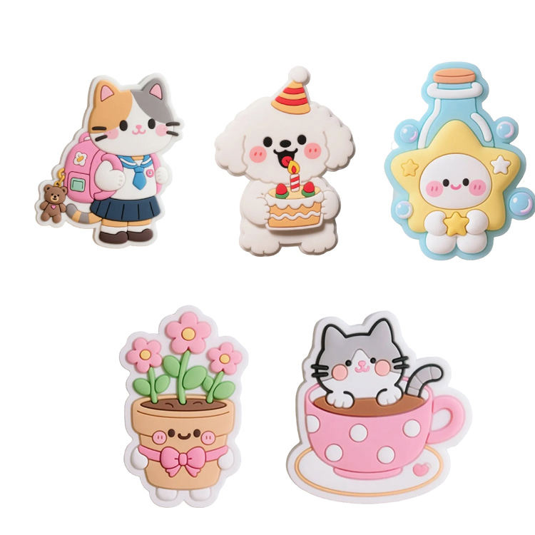 गृह सजावट स्मारिका कस्टम डिजाइन PVC फ्रिज चुम्बक