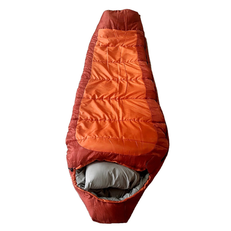 हाइकिङको लागि तकियाको साथ तातो बिक्री वयस्क आमा सुत्ने झोला