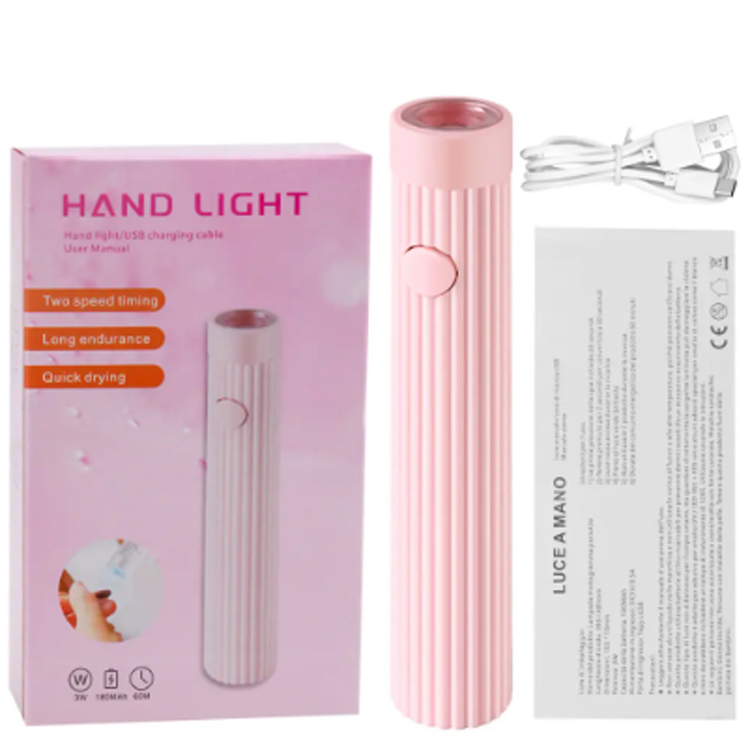 पोर्टेबल मिनी UV UV ले नर्सानी कला ह्यान्ड-अपठित शब्द बत्ती